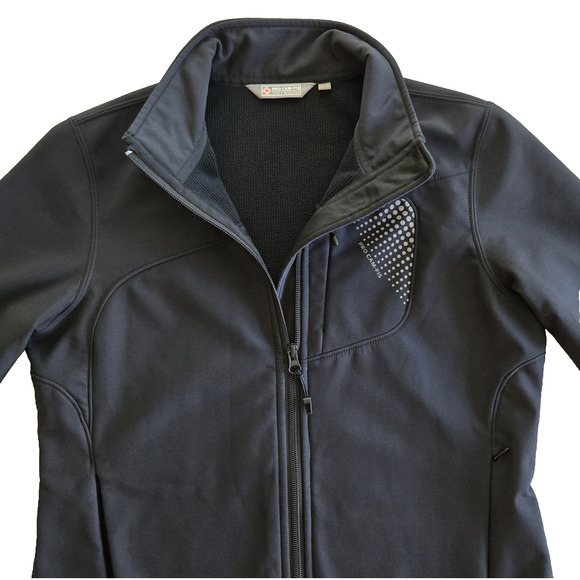 Pro Cam Fis Jacket Womens M Black Softshell Coat Outdoor Hiking Utility Gorpcore - Picture 2 of 12